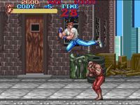 une photo d'Ã©cran de Final Fight sur Nintendo Super Nes